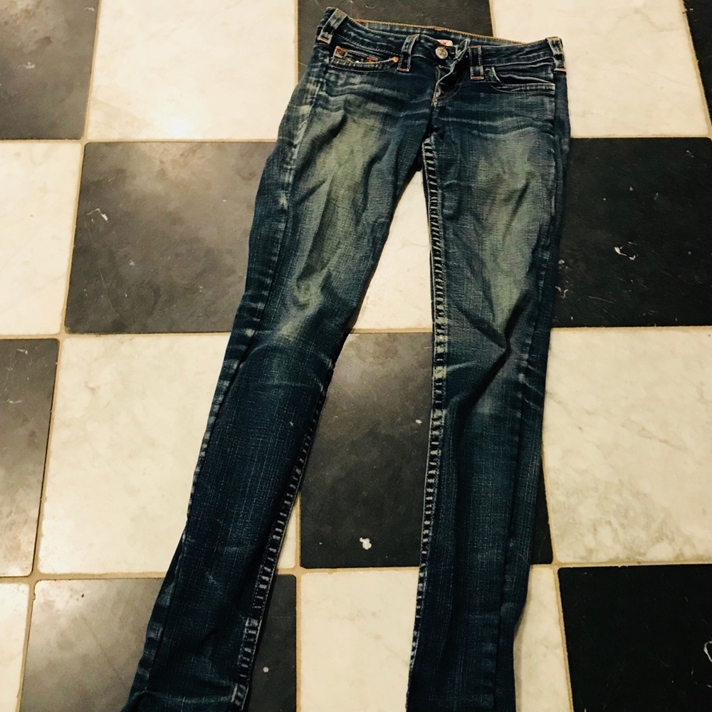 True Religion Women's Blue Jeans